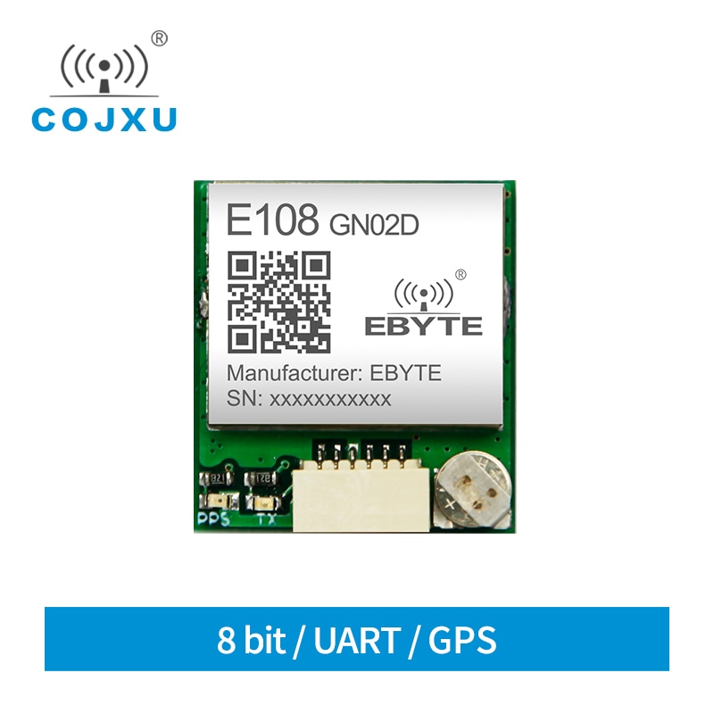 GPS  E108-GN02D NMEA0183V4.1 10Khz 2.8V GPS BD..